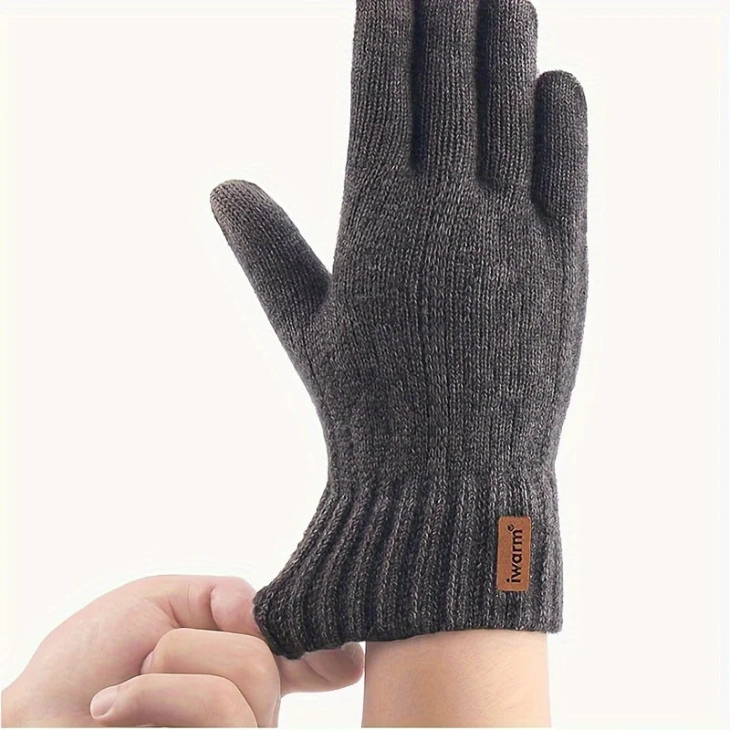 Winterhandschuhe aus Alpaka-Wolle für Damen und Herren – Touchscreen-Vollfingerhandschuhe für optimalen Komfort und Wärme 4