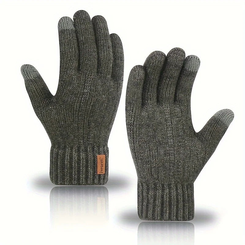 Winterhandschuhe aus Alpaka-Wolle für Damen und Herren – Touchscreen-Vollfingerhandschuhe für optimalen Komfort und Wärme 8